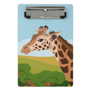 Mini Prancheta Girafa