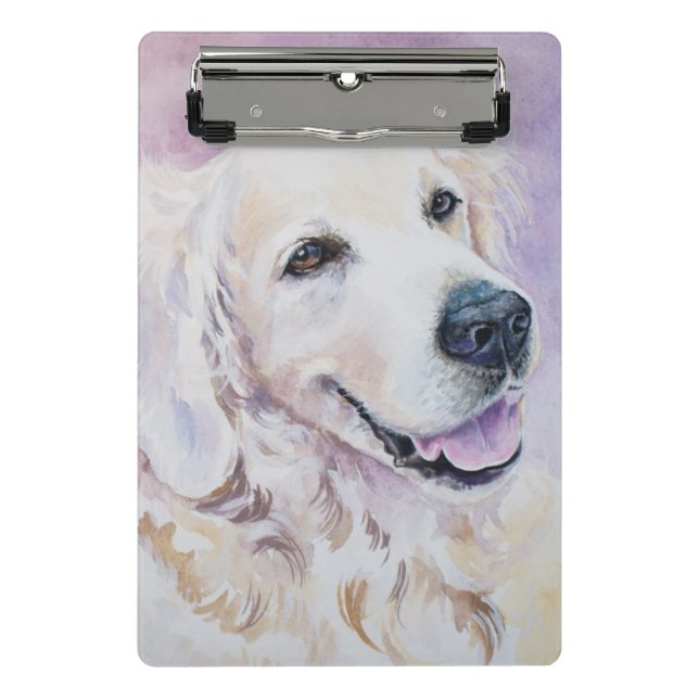 Mini Prancheta Golden retriever (Frente)