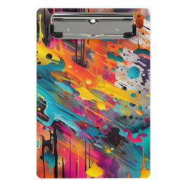 Mini Prancheta Grafite de abertura do caos vívido