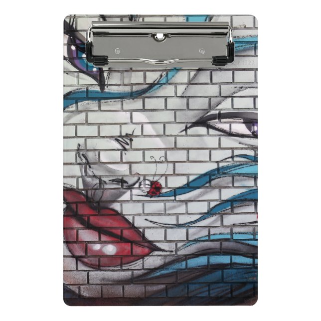 Mini Prancheta Grafite de Menina Asiática  (Frente)