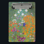 Mini Prancheta Gustav Klimt Flower Garden Cottage Nature<br><div class="desc">Uma bela pintura de jardim - esta é uma pintura clássica de Gustav Klimt,  chamada Jardim de Algodão,  ou Jardim Bauergarten,  1907,  que é um close up de um jardim floral,  uma pintura floral colorida.</div>
