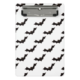 Mini Prancheta Halloween, Padrão De Morcegos, Truque Ou Tratament