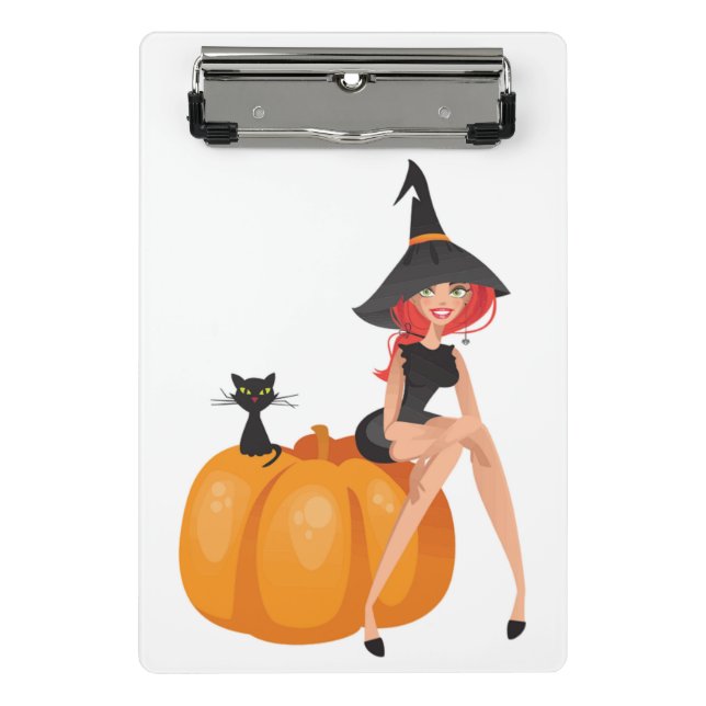 MINI PRANCHETA HALLOWEEN WITCH (Frente)