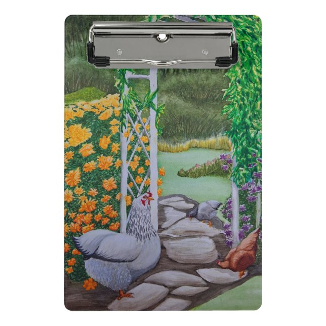 Mini Prancheta Happy Chicken Park (Frente)