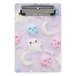 Mini Prancheta Harajuku Style: Skulls and Ghosts por Natasha Us