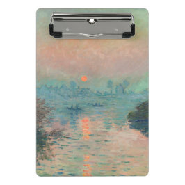 Mini Prancheta Impressionismo das Belas Artes do Monet Sunset