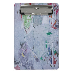 Mini Prancheta Inverno antigo poster parece cinza verde branca ve