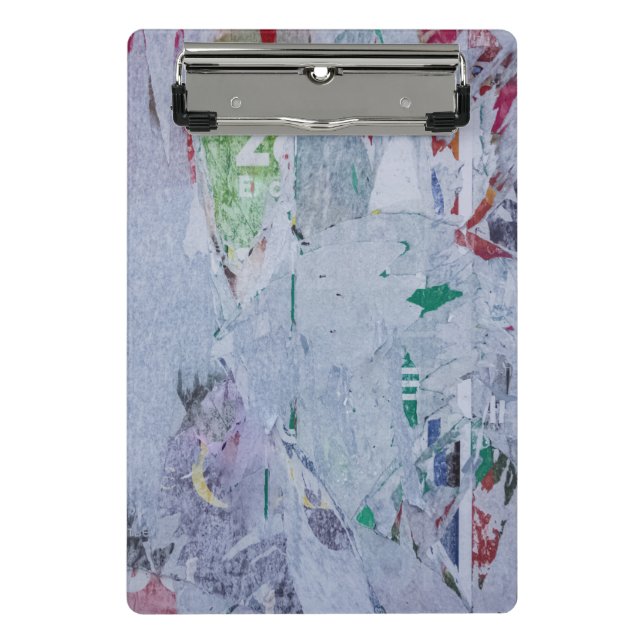 Mini Prancheta Inverno antigo poster parece cinza verde branca ve (Frente)