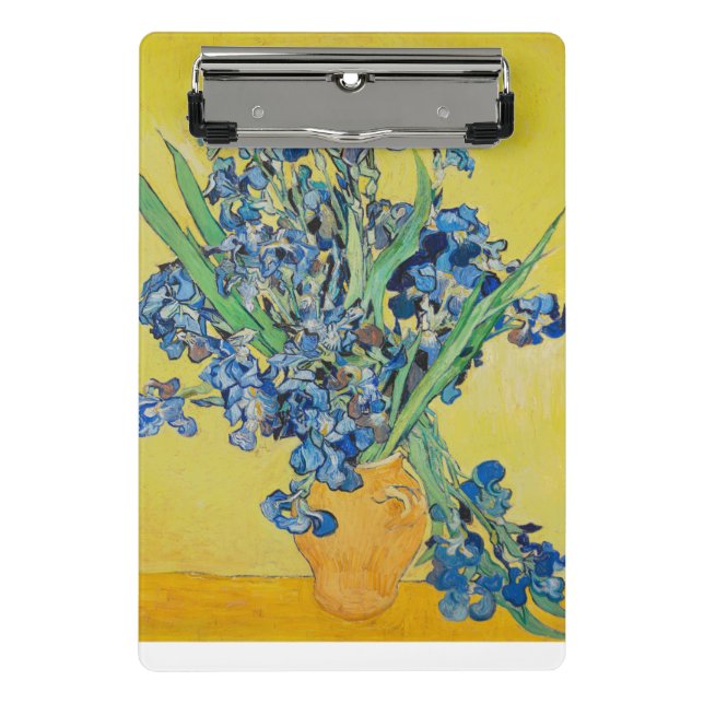 Mini Prancheta Irises Vincent van Gogh (Frente)