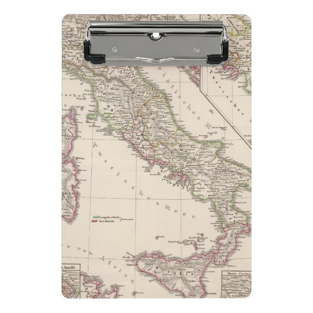 Mini Prancheta Italia sob os Lombards (Frente)
