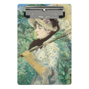 Mini Prancheta Jeanne (Primavera) Edouard Manet