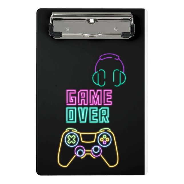 Mini Prancheta Jogo legal Neon. (Frente)