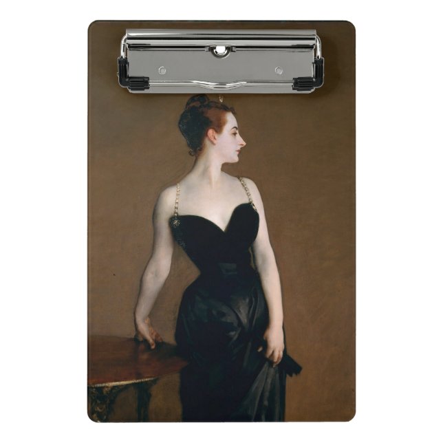Mini Prancheta John Singer Sargent Madame X Retrato Clássico (Frente)