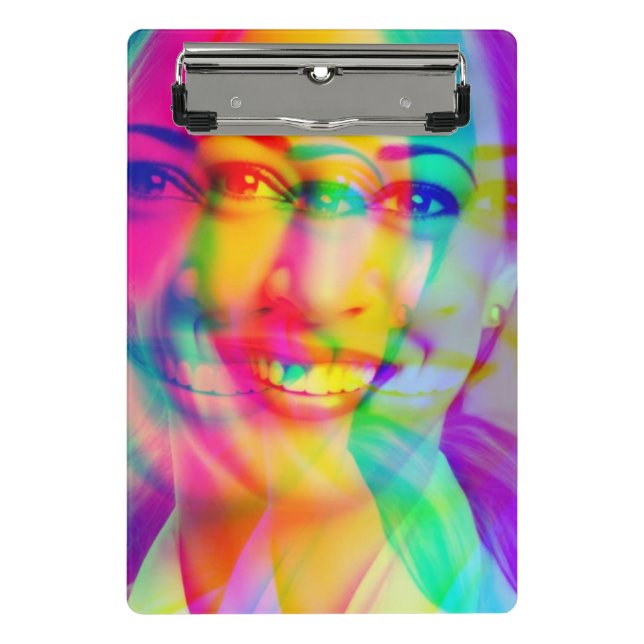 Mini Prancheta Kamala Harris 2024, Mulher Negra Indiana Magic (Frente)