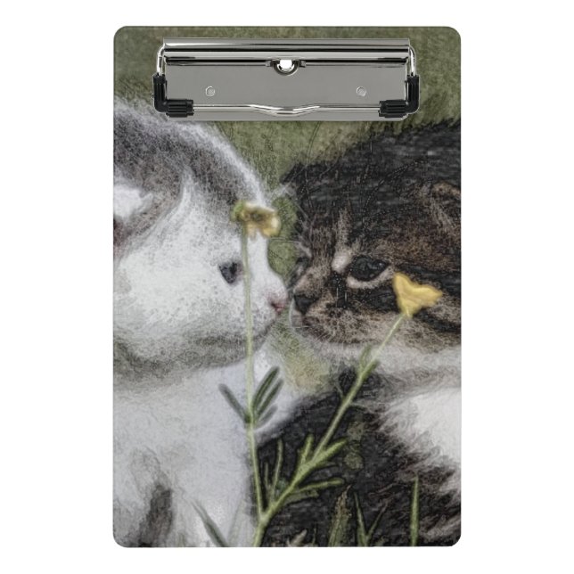 Mini Prancheta Kitten, Cute, Nature (Frente)