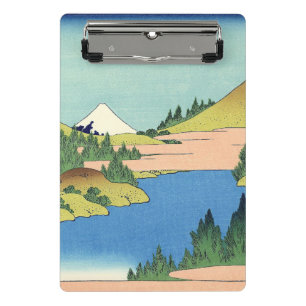 Mini Prancheta Lago Hokusai Hakone na província de Sagami