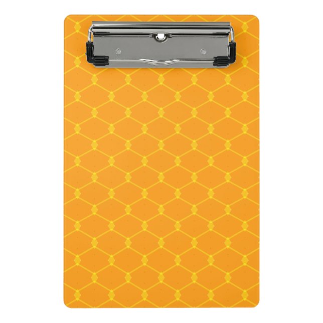 Mini Prancheta Laranja Amarelo 18 (Frente)