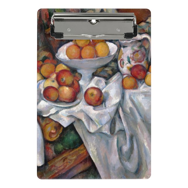 Mini Prancheta Laranjas da Vida Estática - Paul Cezanne Pintura (Frente)