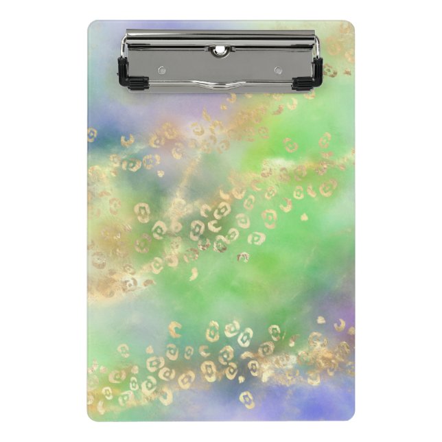 Mini Prancheta Lepard Paint Series Design 4 (Frente)