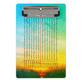 Mini Prancheta Língua alfabética amárica etíope