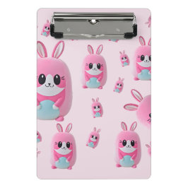 Mini Prancheta "Lou Lou". Uma fofinho, criatura rosa