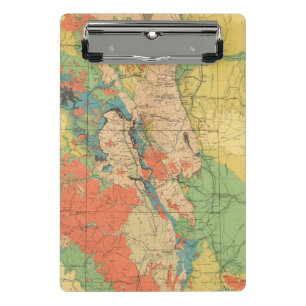 Mini Prancheta Mapa Geological geral de Colorado