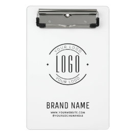 Mini Prancheta Marca comercial do logotipo personalizado moderno 