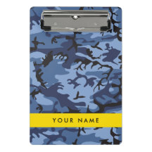 Marinho Camuflagem Azul Seu nome Personaliza