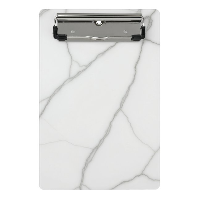 Mini Prancheta Mármore Branco (Frente)