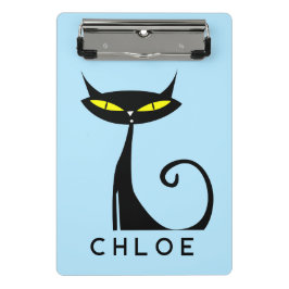 Mini Prancheta Meio século Retroativo Moderno do Atômico Negro