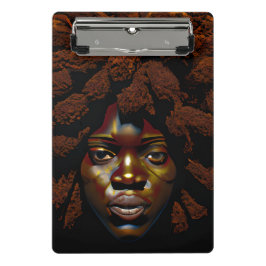 Mini Prancheta Menina Negra Magia Aniversário Irmã Melanina Mulhe