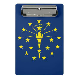 Mini Prancheta Mini área de transferência com bandeira do Estado