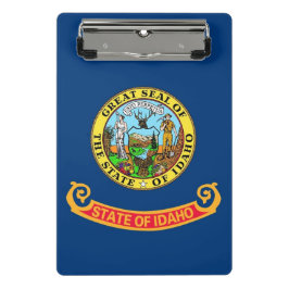 Mini Prancheta Mini área de transferência com bandeira do Estado