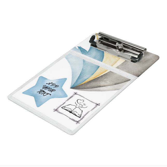 Mini Prancheta Mini Clipboard – Personalize Your Notes Anywhere (Inclinado3)