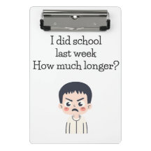 Mini Prancheta. Voltar ao papelaria escolar