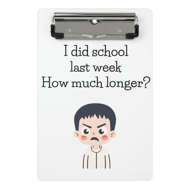 Mini Prancheta Mini Prancheta. Voltar ao papelaria escolar (Frente)