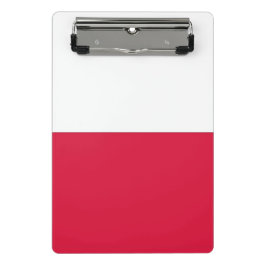 Mini Prancheta Miniárea de transferência com bandeira de Polônia