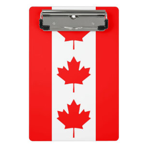 Mini Prancheta Miniárea de transferência com bandeira do Canad