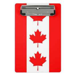 Mini Prancheta Miniárea de transferência com bandeira do Canadá