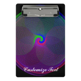 Mini Prancheta Miniárea de transferência geométrica central color