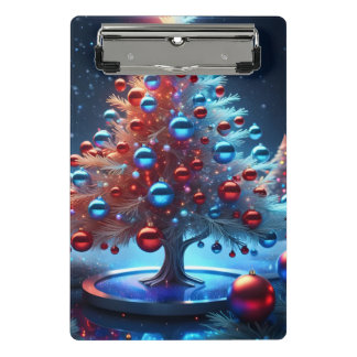 Mini Prancheta Minicarpeta de pinza navidad 1 - 002