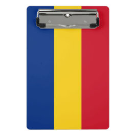 Mini Prancheta Miniprancha com bandeira da Romênia