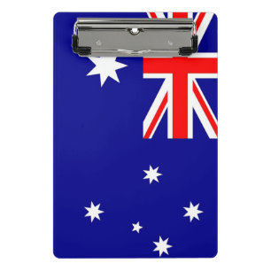 Mini Prancheta Miniprancheta com bandeira da Austrália