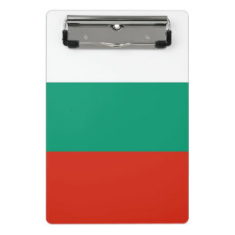 Mini Prancheta Miniprancheta com bandeira da Bulgária