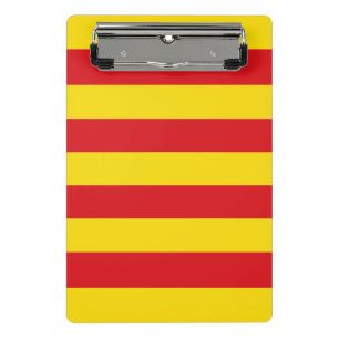 Mini Prancheta Miniprancheta com bandeira da Catalunha