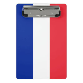 Mini Prancheta Miniprancheta com bandeira da França