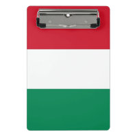 Miniprancheta com bandeira da Hungria