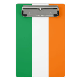 Mini Prancheta Miniprancheta com bandeira da Irlanda