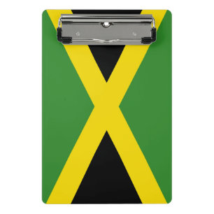 Mini Prancheta Miniprancheta com bandeira da Jamaica