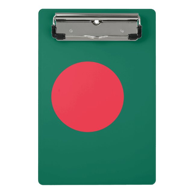 Mini Prancheta Miniprancheta com bandeira de Bangladesh (Frente)